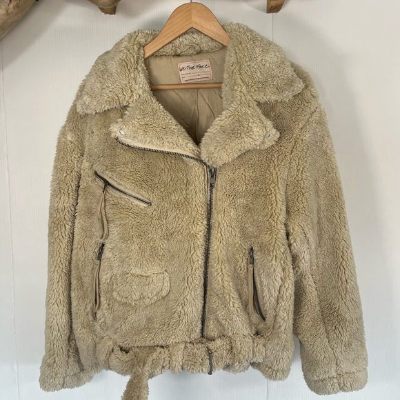 We The Free So Cozy Slouchy Moto Jacket - Picture 4 of 14